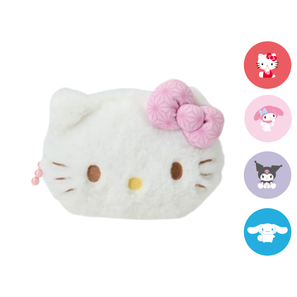 산리오 SANRIO 파우치 캐릭터 페이스 417441 - 상품 이미지