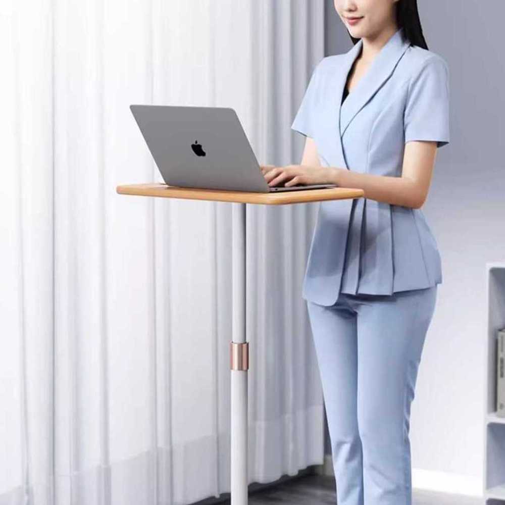 노트북거치대 높이조절 스탠딩 선반 태블릿 거치대 - 상품 이미지