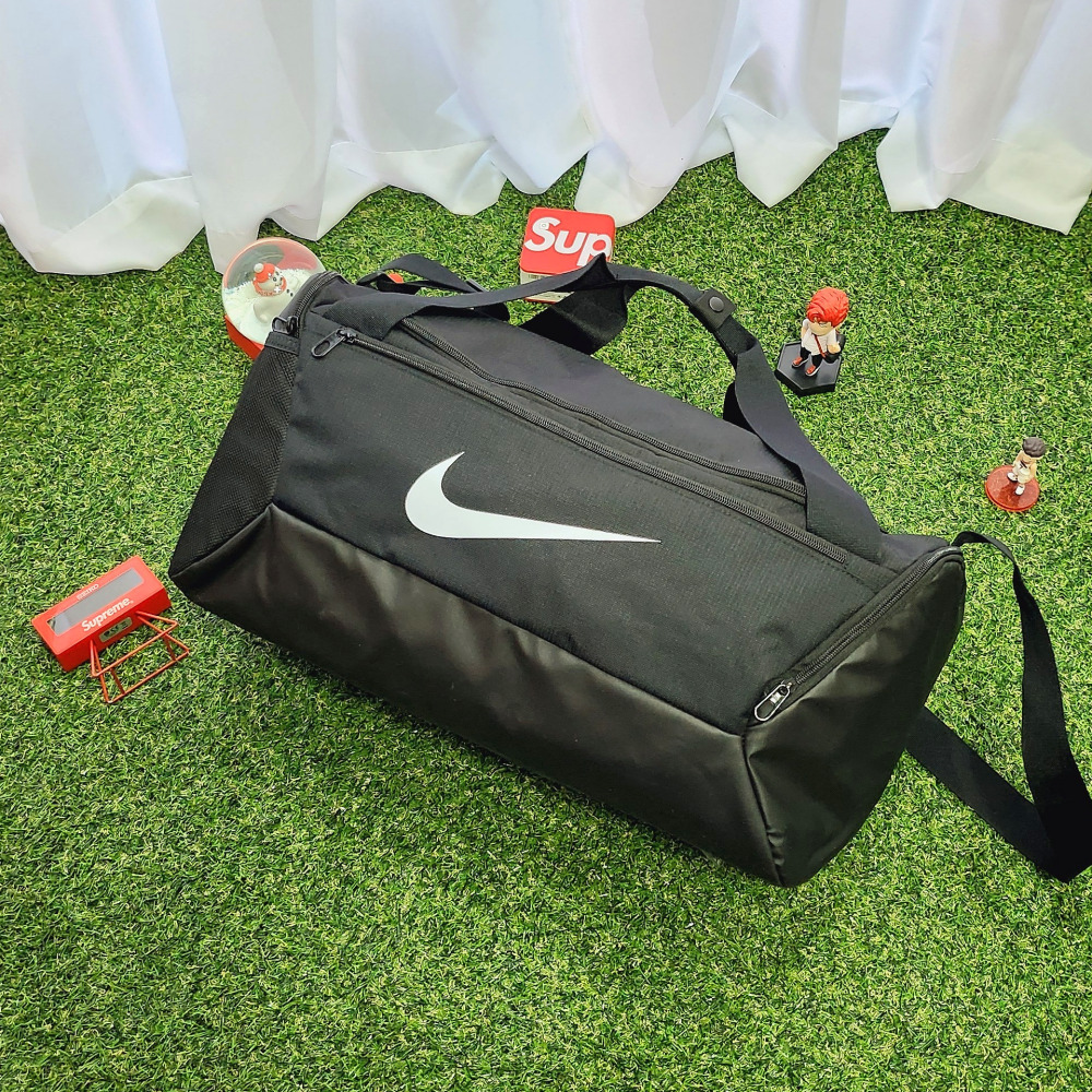 나이키 더플백 운동가방 더블백 헬스 여행 축구 팀백 가방 브라질리아S 41L, 블랙