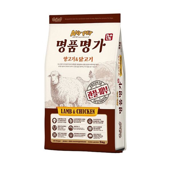 명가 플러스사료(양고기와 닭고기)5kg 전견용 명품명가 플러스사료(양고기와 닭고기)5kg 전견용 : 낭만상도