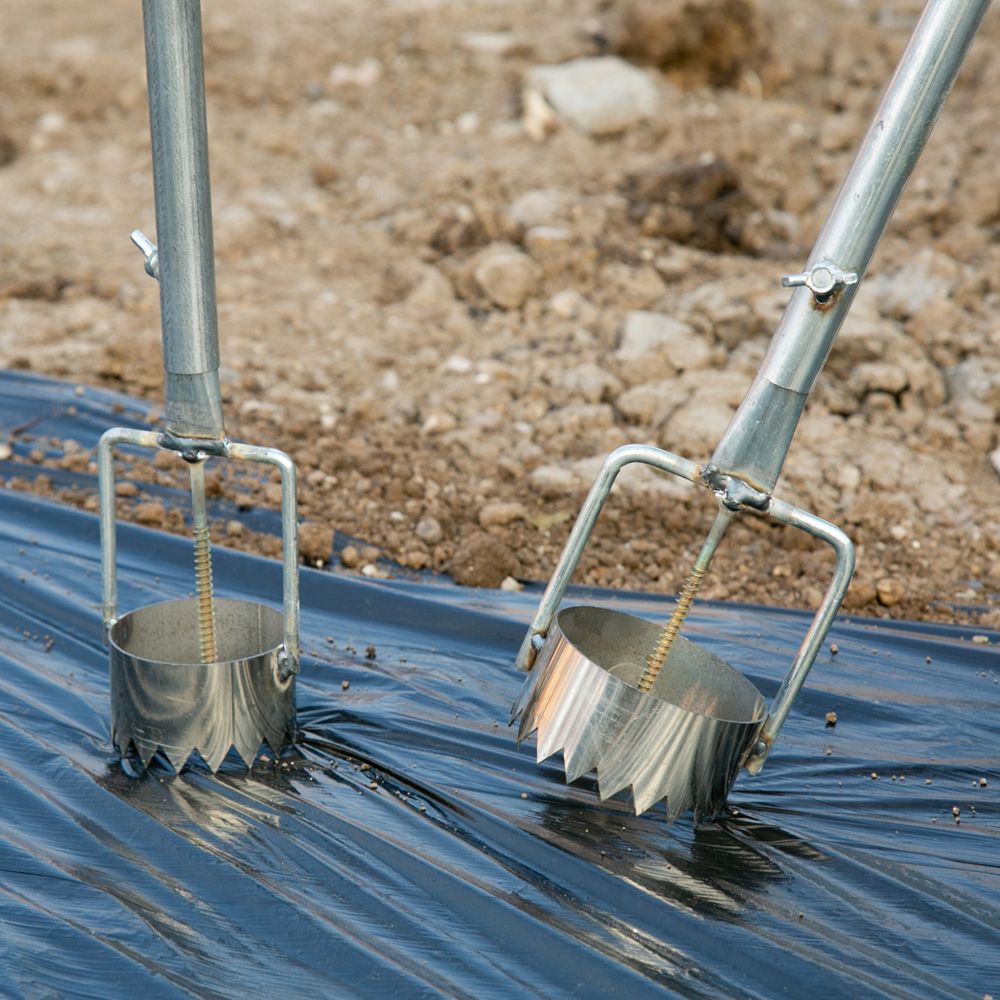 비닐 멀칭기 모종 멀칭 타공기 비닐 구멍 천공기 5CM 제품 이미지