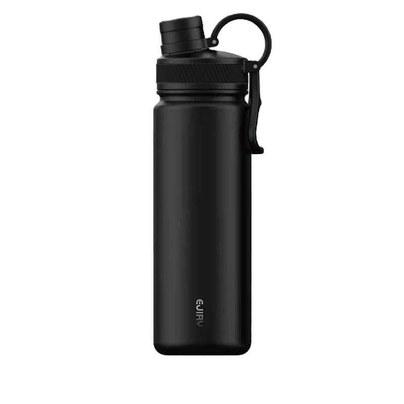 에지리 스포츠 운동텀블러 보온보냉 스텐 템블러 850ml, 오닉스블랙