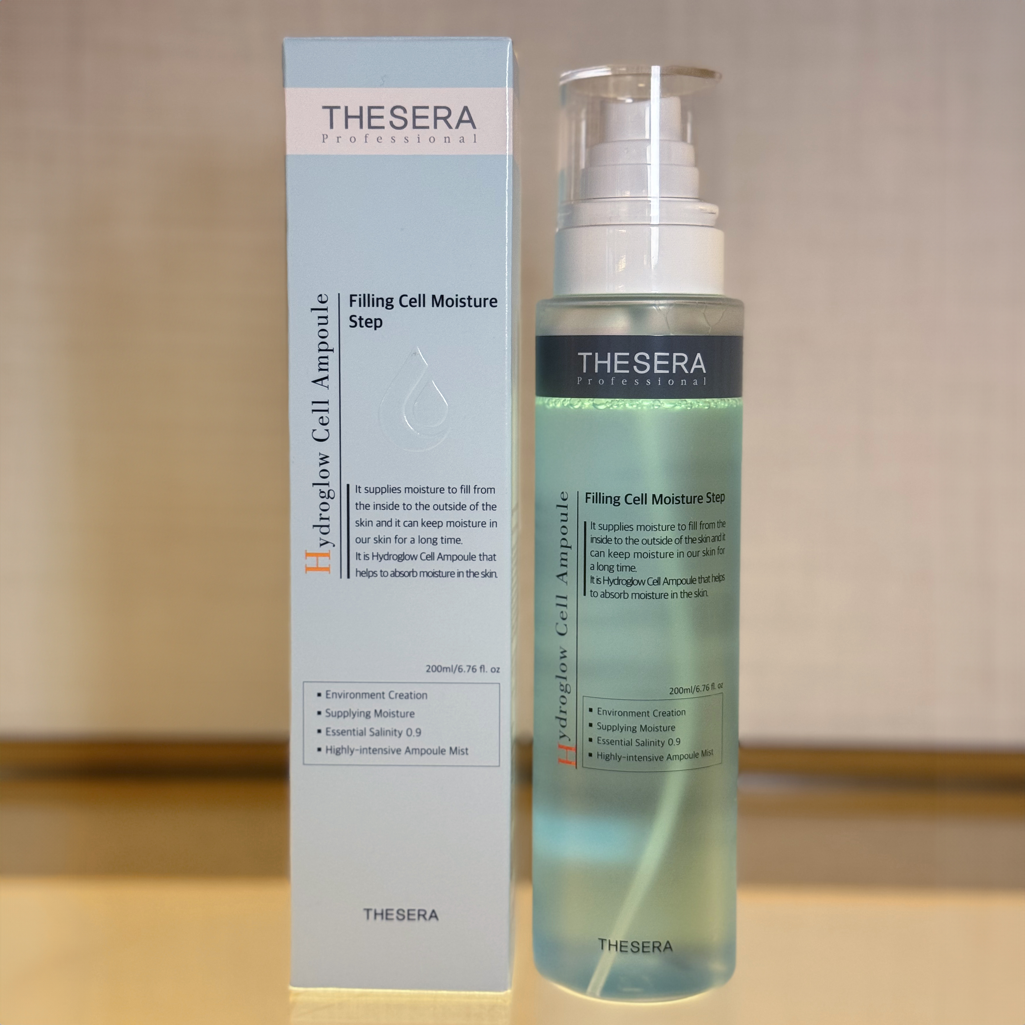 더쎄라 하이드로글로우 셀 앰플 200ml 광채앰플 수분세럼 물광앰플 대용량 - 상품 이미지