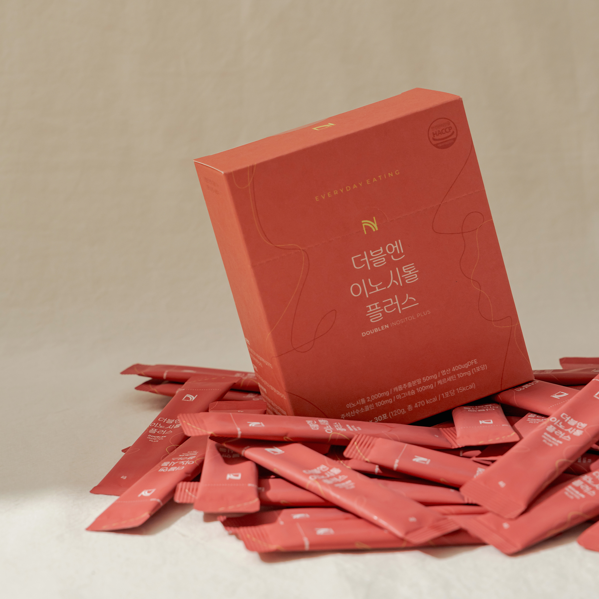 더블엔 미오 디카이로 이노시톨 플러스 효능 콜린 케르세틴 마그네슘 함유 2000mg 4g - 상세 이미지 3