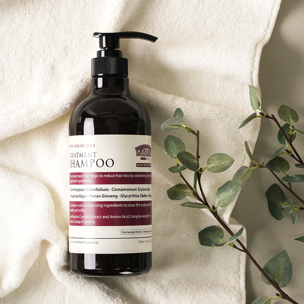 프라젠트라 안티-헤어로스 트리트먼트 샴푸 500ml (저자극 임산부 탈모샴푸)