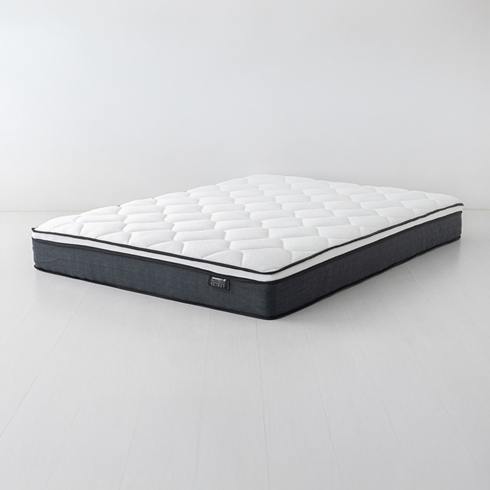 ESTECT 메모리폼 롤팩 매트리스 킹 180200 화이트