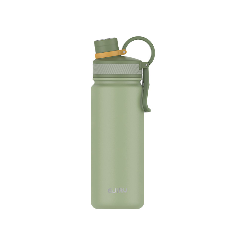 에지리 스포츠 운동텀블러 보온보냉 스텐 템블러 680ml, 케일그린 - 상품 이미지