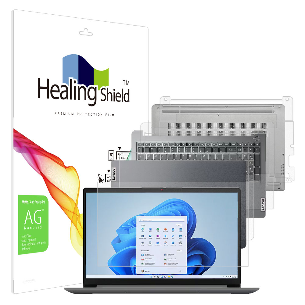 레노버 아이디어패드 슬림1-15ALC7 저반사 액정보호필름1매 외부3종