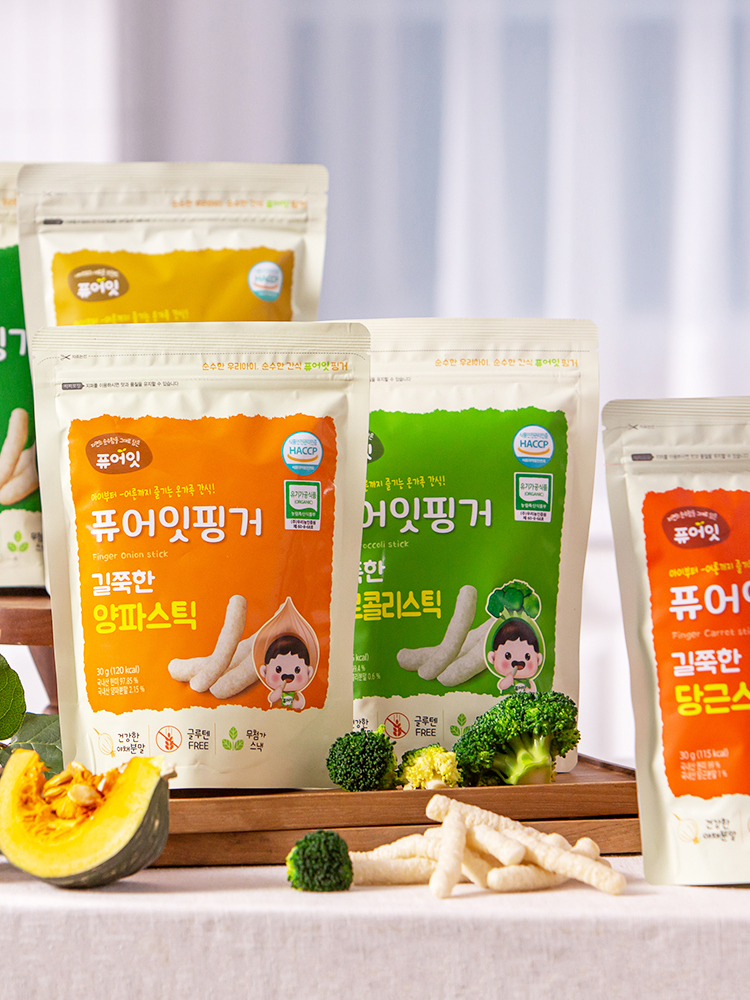 퓨어잇 유기농 야채스틱 5봉 + 과일링 5봉 이미지 8