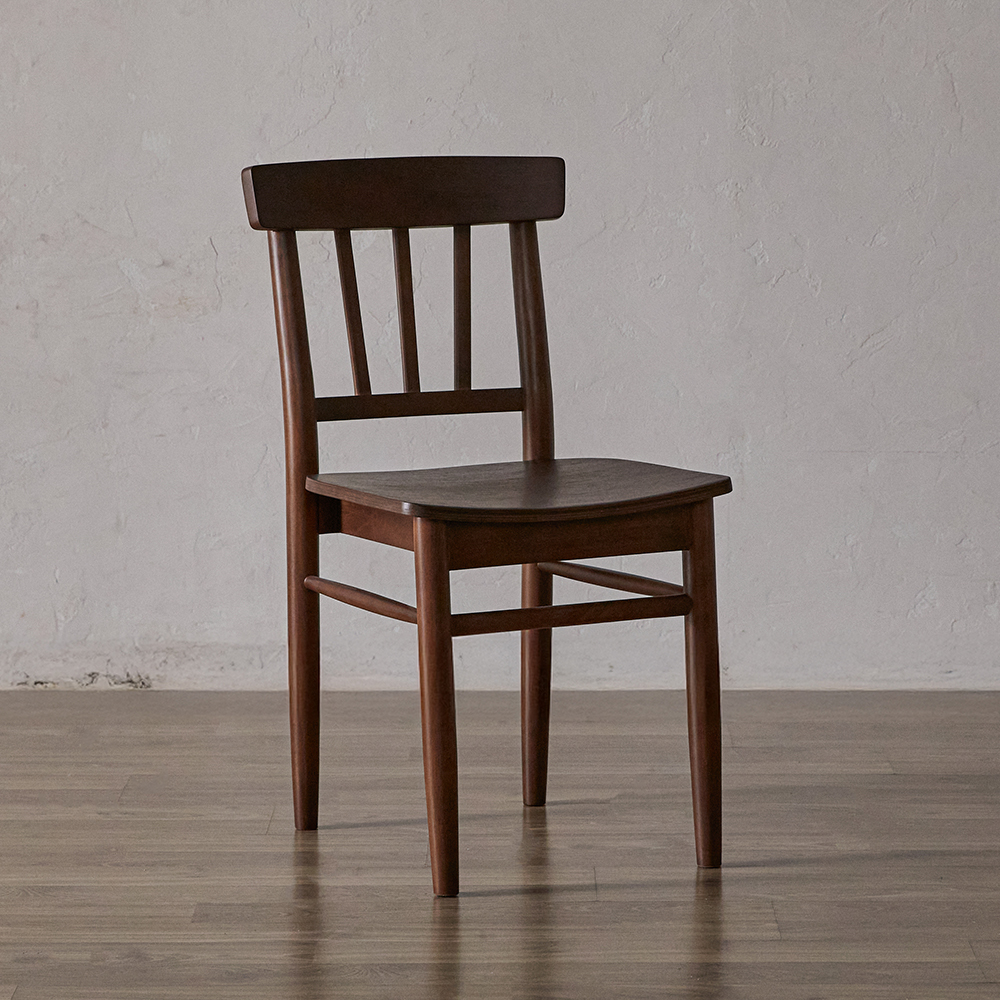 로맨틱캬바레 시리즈 체어 카페 의자 고무나무 원목 빈티지 엔틱 1961 체어