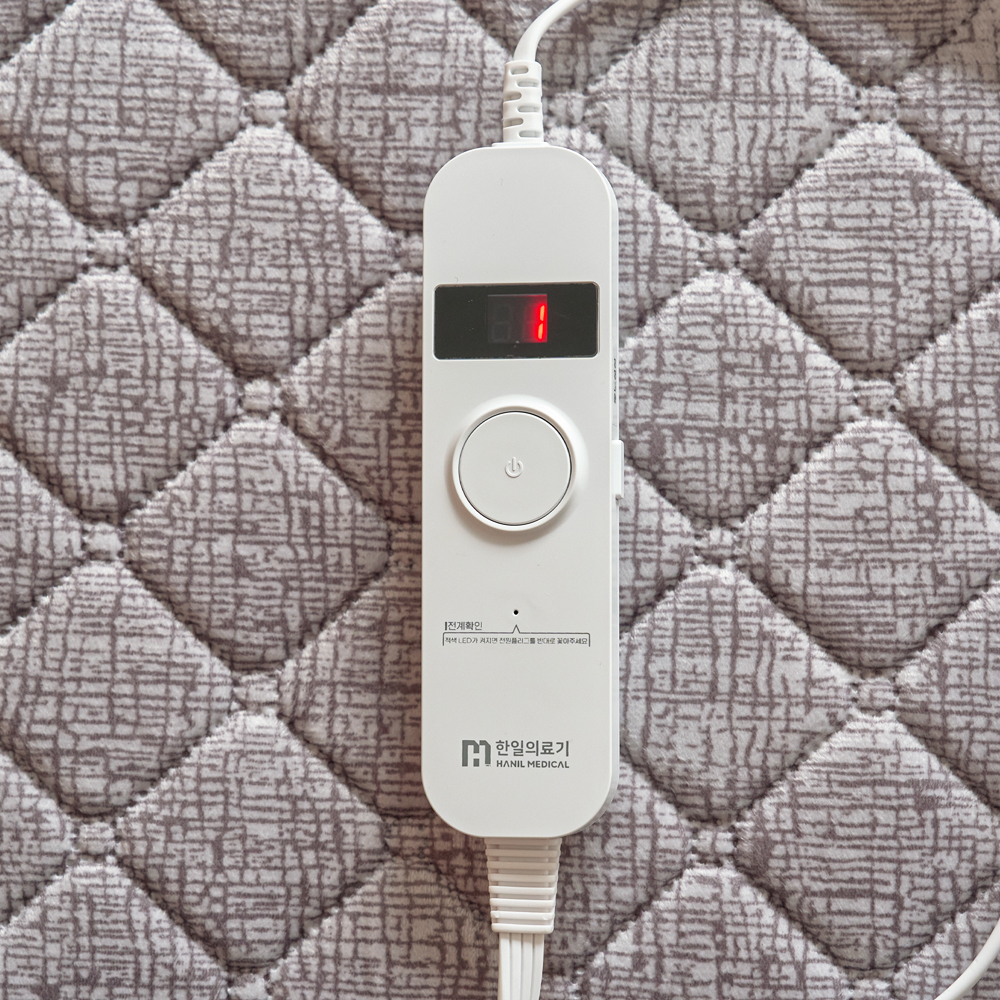 전자파없는 국산 한일의료기 탄소매트 전기매트 EMF 카본 전기요 캠핑 더블, 150x200cm, 코지실버