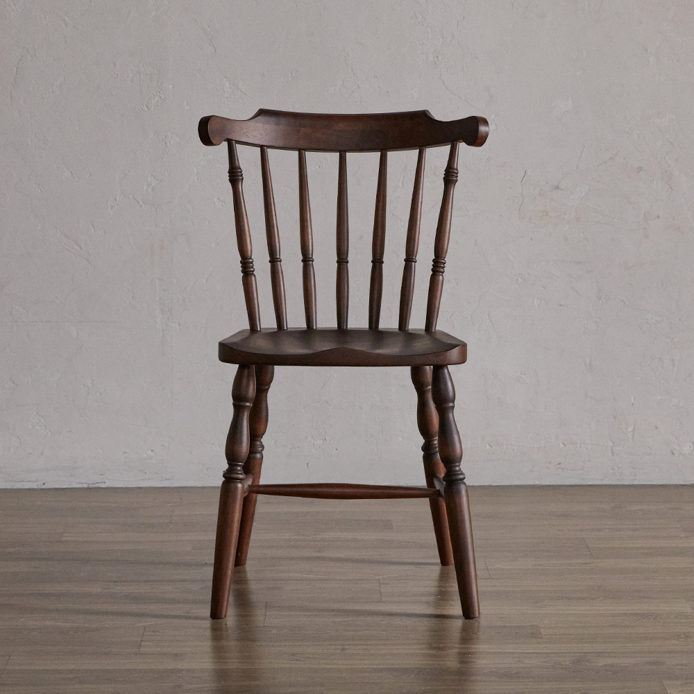 로맨틱캬바레 그랜디 체어 카페 의자 고무나무 원목 빈티지 엔틱