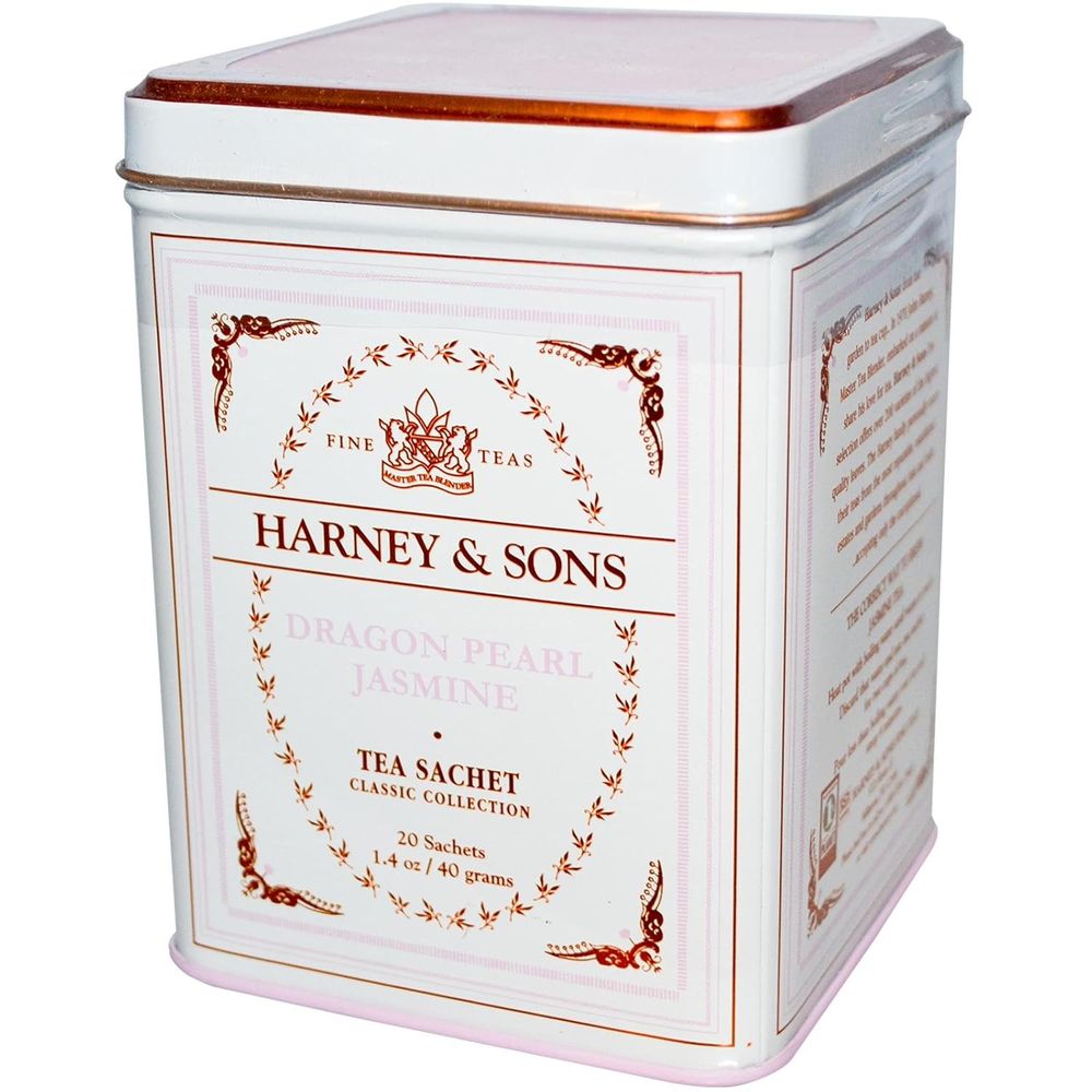 Harney & Sons 하니앤손스 드래곤 펄 자스민 티백 20개입 : 밀리언굿즈몰