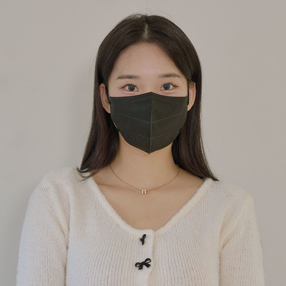 KF94 새부리형 마스크 대형 50매+50매 숨쉬기편한 일회용 얇은 마스크