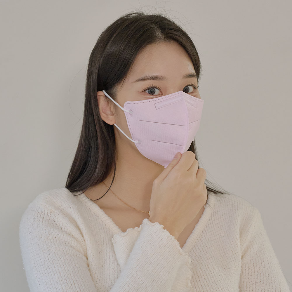 KF94 새부리형 마스크 대형 50매+50매 숨쉬기편한 일회용 얇은 마스크