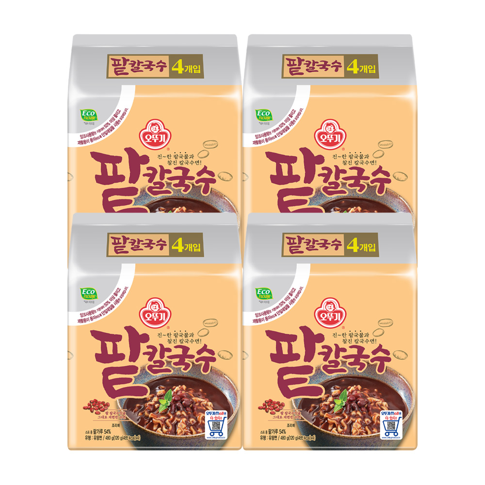 오뚜기 팥칼국수 120g, 16개