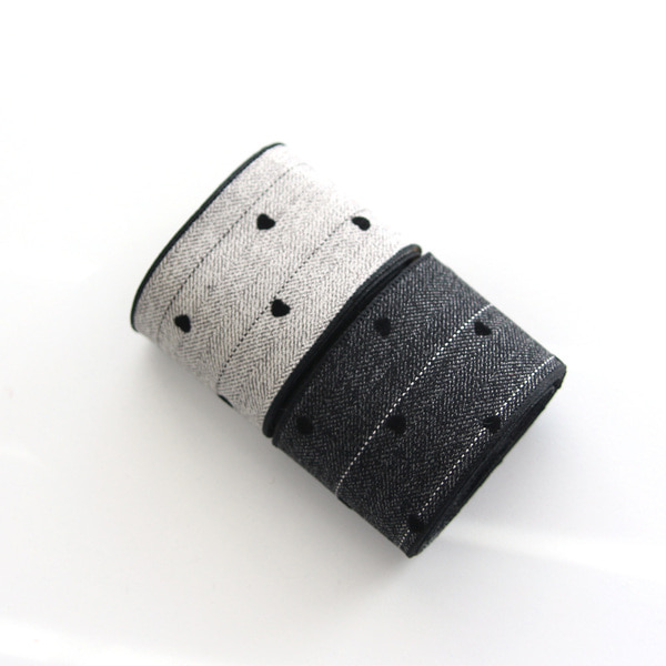 모던 시크 리본 폭4.5cm 리본공예재료 헤링본 리본재료 - 상세 이미지 4
