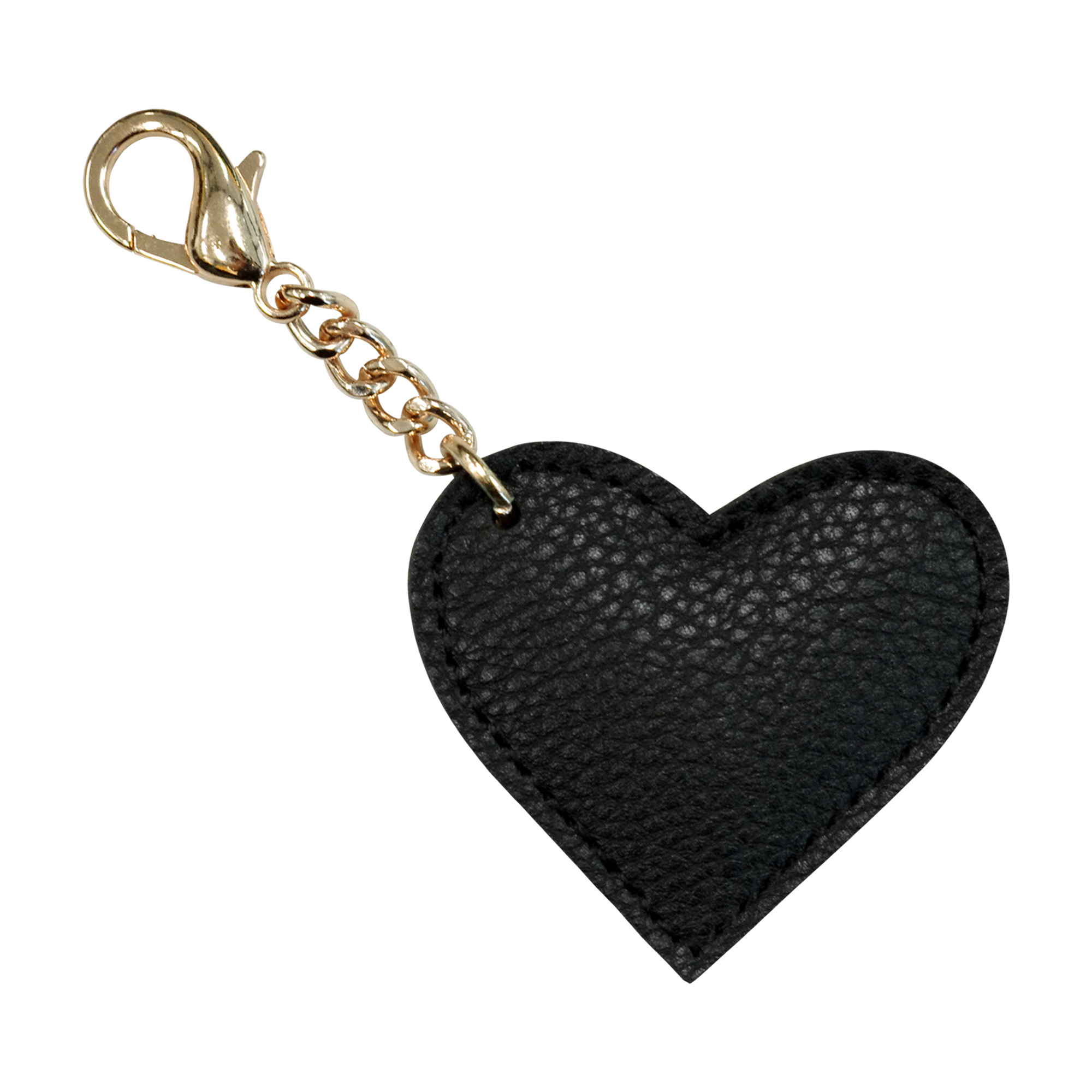 포인트라벨 하트 스마일 키링 레드 - 상세 이미지 2