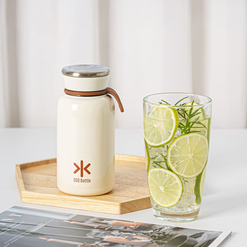 퀸센스 CESSIN 수 보틀 텀블러 밀크 350ml - 상품 이미지