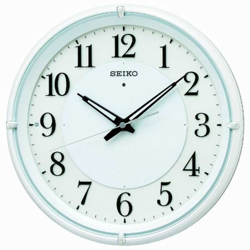 세이코 Seiko 아날로그 야광 전파 벽시계 KX233W 화이트