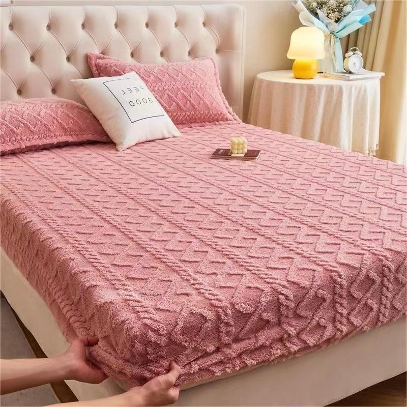 태피스트리 침대커버 스트라이프 일체형 매트리스 보호커버 Bed Cover - 상세 이미지 3