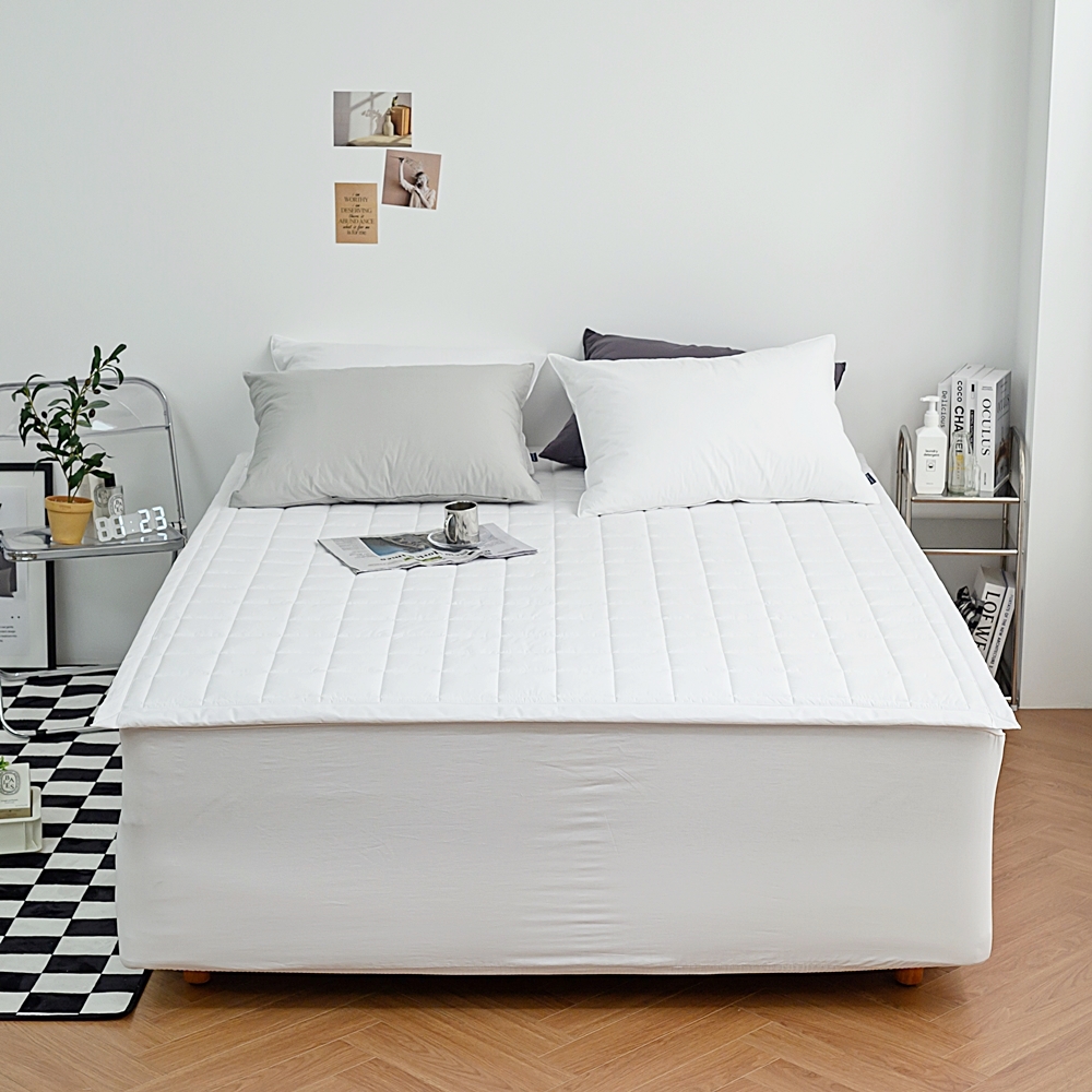 나라데코 40수 순면 탄탄한 고정밴드 침대패드 SS