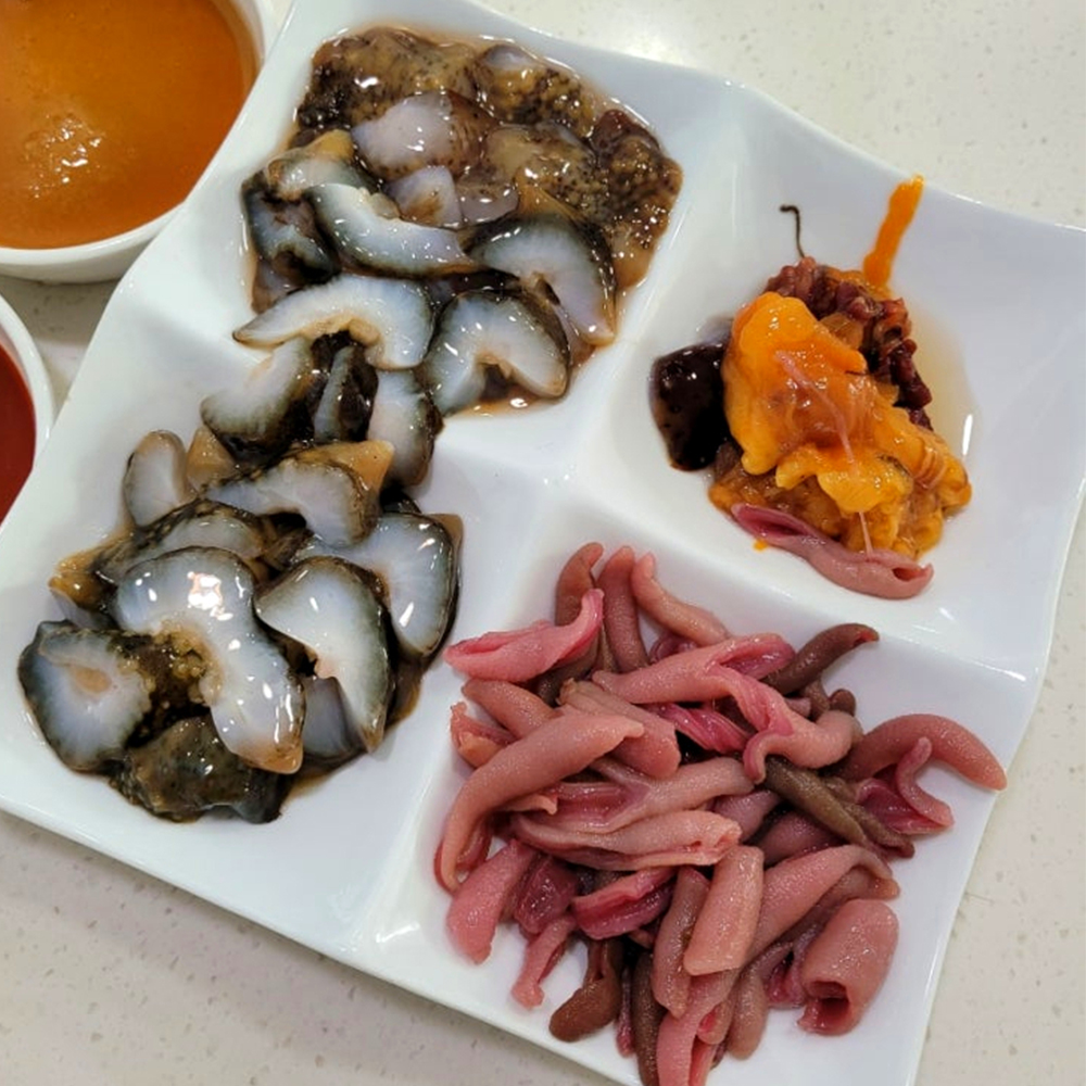 [통영직송 -무배]통영 자연산 활 해삼 500g 집에서 즐기는 해삼회 초간편 손질 바다인삼 - 상세 이미지 4