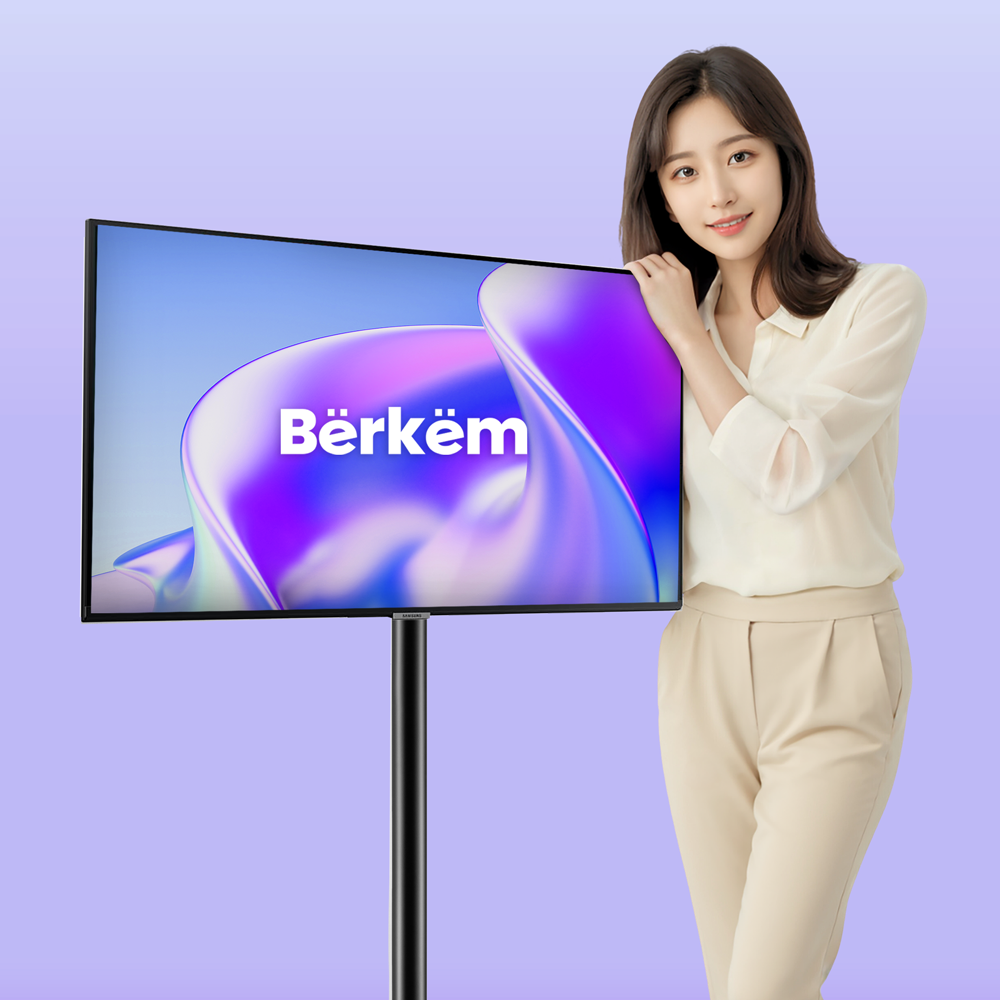 삼탠바이미 이동식 티비 거치대 삼텐바이미 TV 무빙 스탠드 M7 M5 끌레어 블랙 제품 이미지