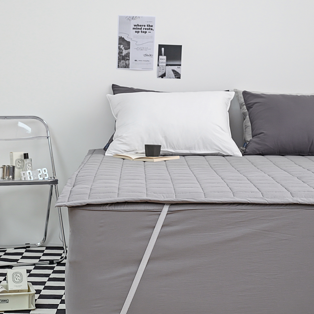 나라데코 40수 순면 탄탄한 고정밴드 침대패드 SS