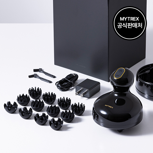 [예약구매]마이트렉스 EMS 헤드 스파 프로 두피마사지기 두피브러쉬 이미지 4