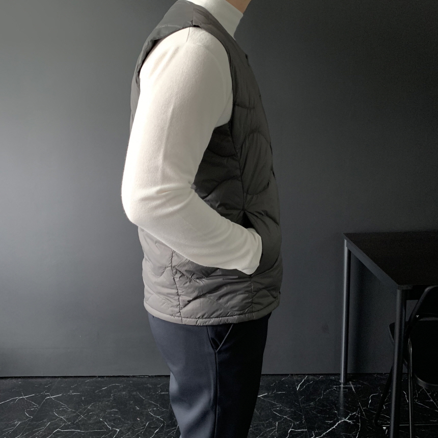 정장패딩조끼 경량패딩조끼 패쪼 - 상세 이미지 5