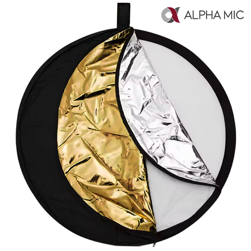 알파믹 5in1 조명 반사판 60cm 사진 유튜브 촬영 휴대용 장비