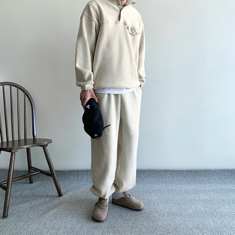 남자기모트레이닝세트 겨울 스웨트셋업 - 상세 이미지 3