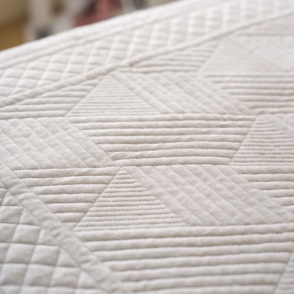 탄탄한 누빔 극세사 소파패드 목화솜 3인용 70x180