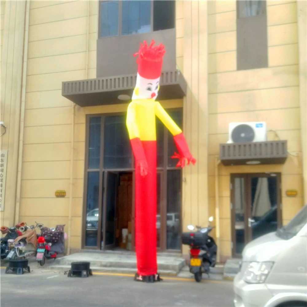 춤추는 풍선 홍보풍선 바람 인형 개업식 입간판 광고 3m 양발 - 상세 이미지 2