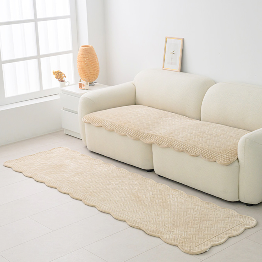 극세사 목화솜 겨울 쇼파패드