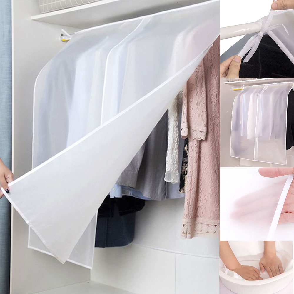 벨크로 의류 커버 다용도 옷장 간편 수납 보관 방수 방습 카바 - 상품 이미지