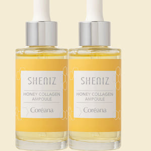 코리아나 쉬니즈 허니 콜라겐 앰플 50ml, 2개 솔직 후기 | 피부 타입별 분석 - 상품 이미지 1
