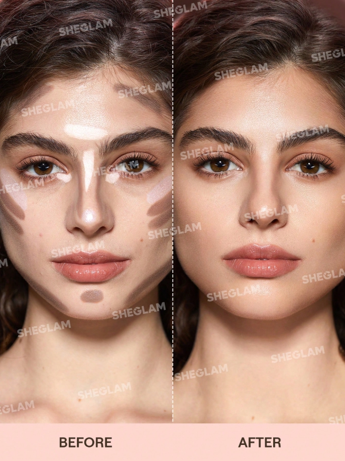 쉬글램 무펄 하이라이터 컨투어 펜슬 쉐딩 스틱 4in1 sheglam contour - 상세 이미지 2