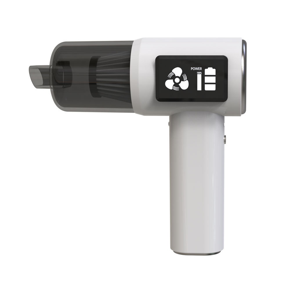 무선 핸디 청소기 미니 원룸 소형 가벼운 가정용 화이트 1800x2mAh+일반 모터 - 상세 이미지 5