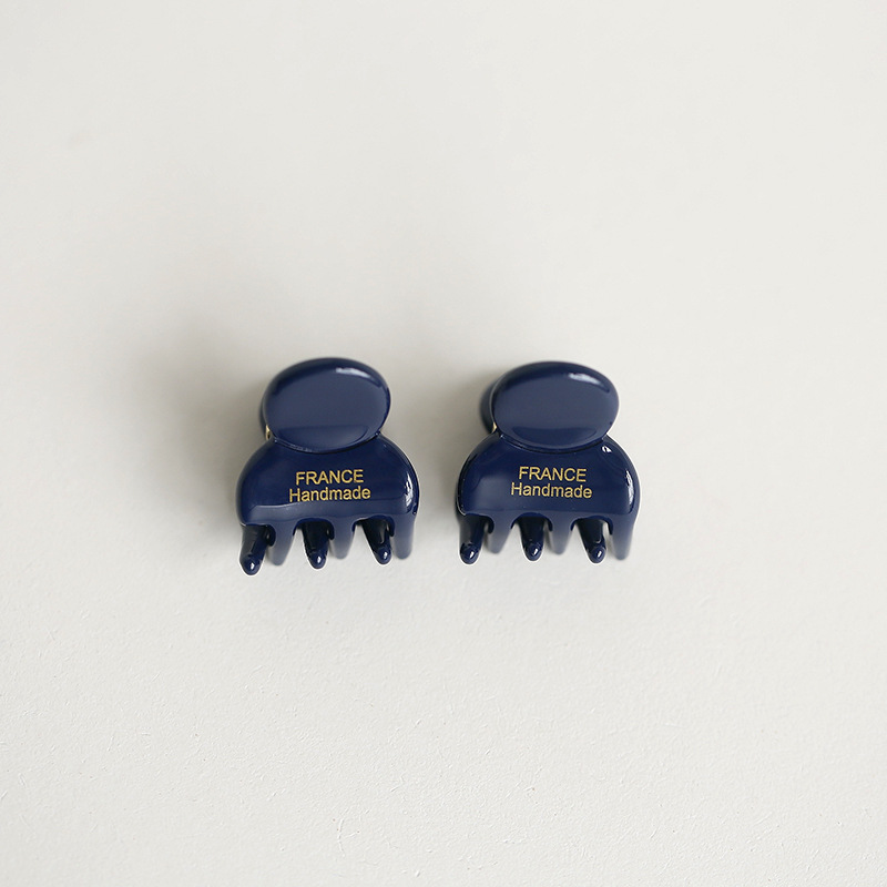 프랑스 미니 헤어 집게핀 앞 머리핀 옆머리 반묶음 반머리 삔 이미지 2