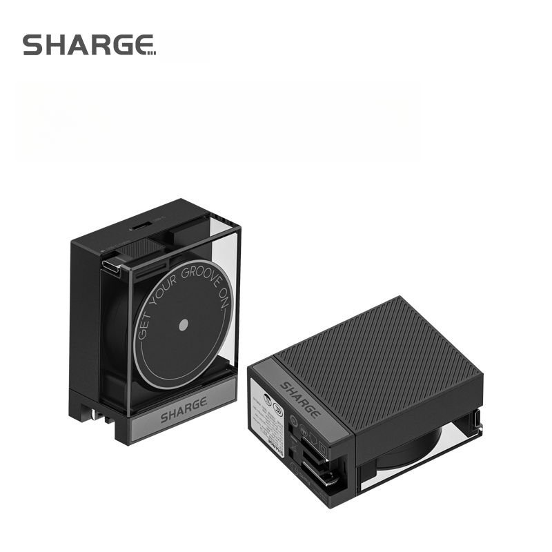Sharge 65W 레코드 S4 멀티 충전기 멀티포트 데스크테리어 화이트 - 상세 이미지 5