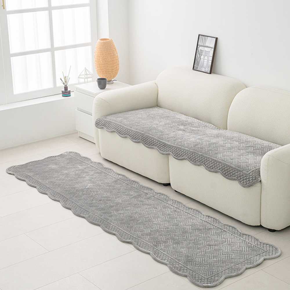 극세사 목화솜 겨울 쇼파패드