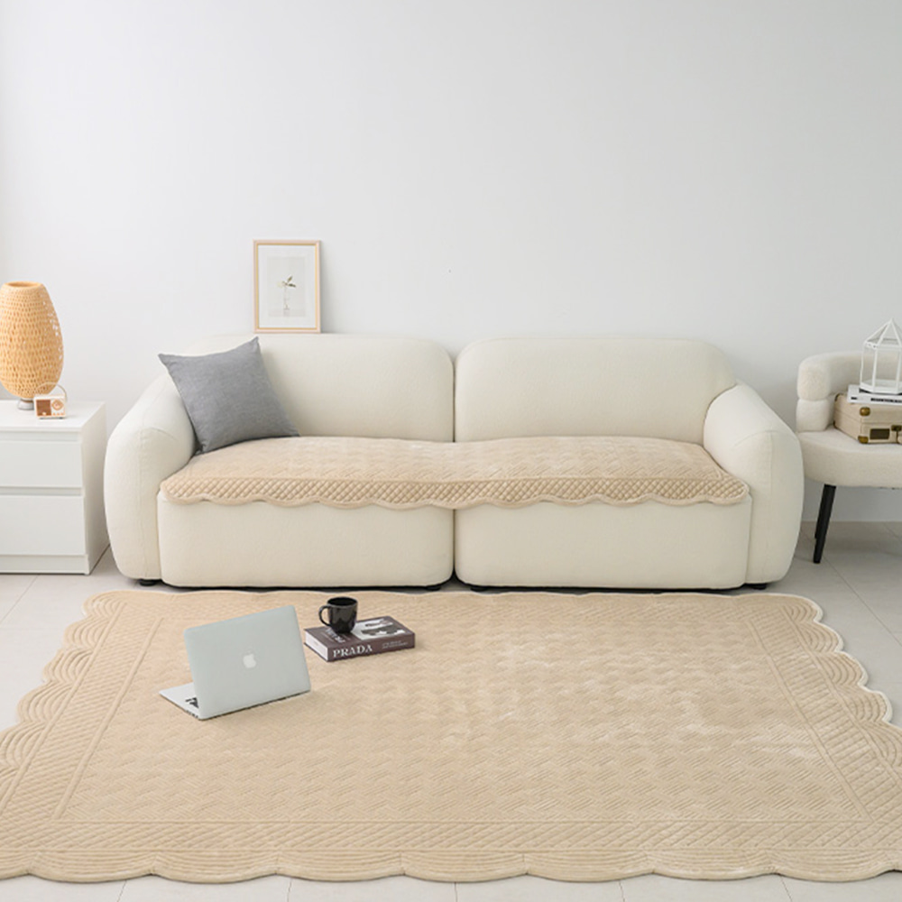 극세사 목화솜 겨울 쇼파패드