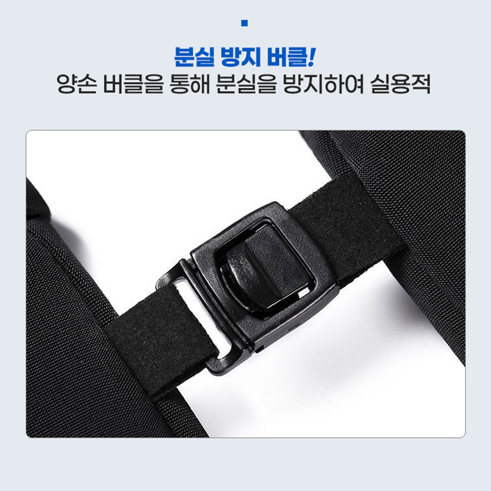 테니스 장갑 겨울용 방한용 동계용 나노 기모 블랙 1세트 - 상세 이미지 2