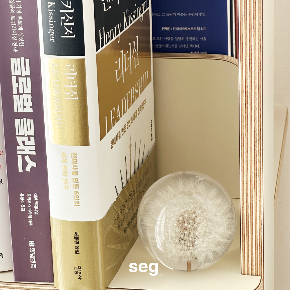 민들레문진 홀씨 paperweight 책 누르개 생화 플라워 꽃 이미지 8
