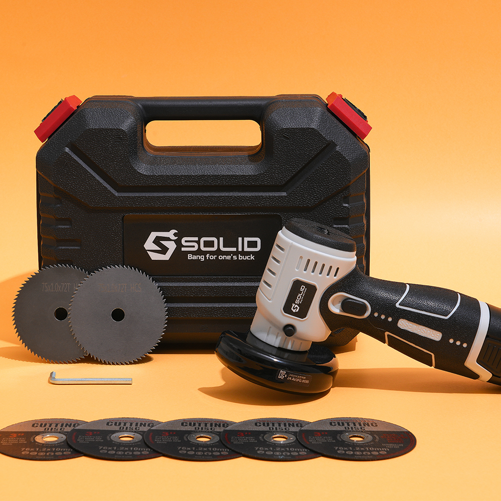 솔리드 16.8V 충전그라인더 핸드 미니 전동 소형 무선 S-WG03 제품 이미지