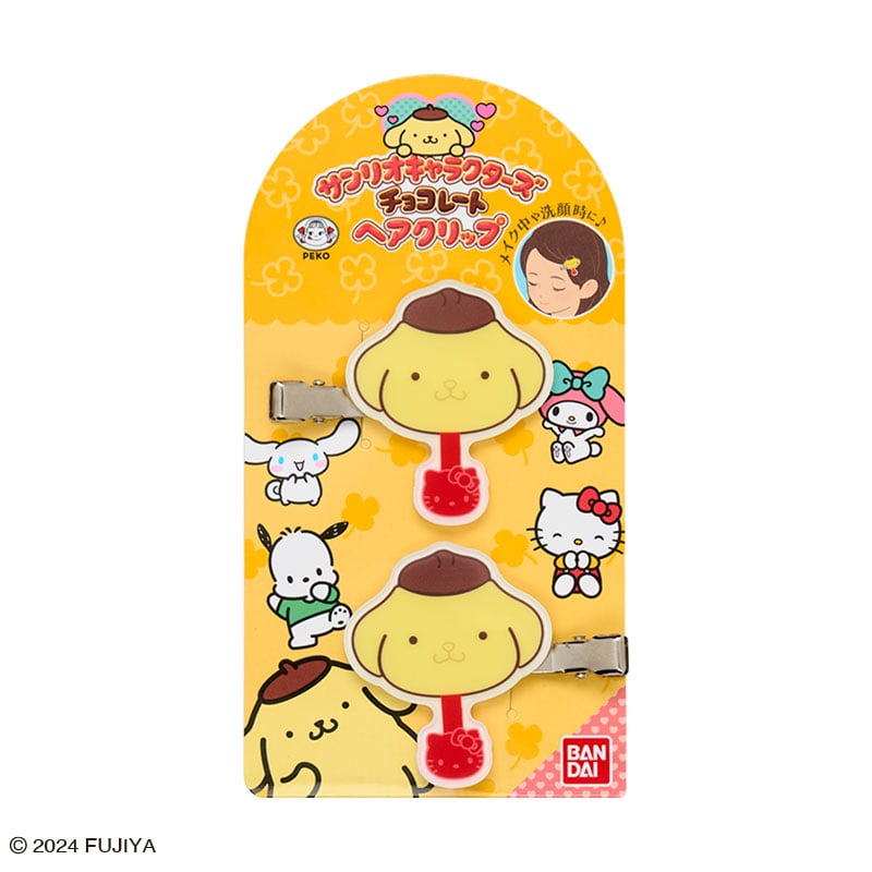 산리오 SANRIO 캐릭터 초콜릿 헤어클립 043079 - 상세 이미지 4