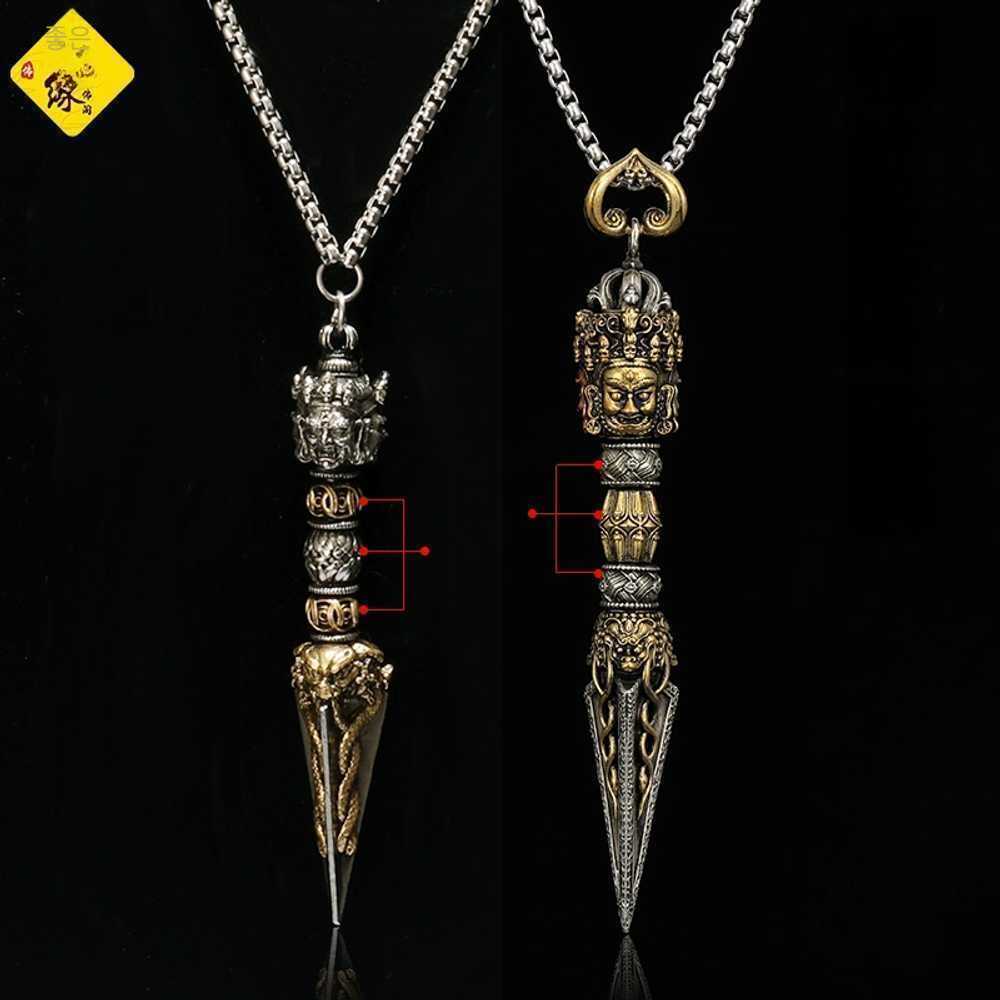 고스트캠프 금강저 금강령 무속용품 불교용품 금강궐 A형 펜던트 끈 6.7cm - 상품 이미지