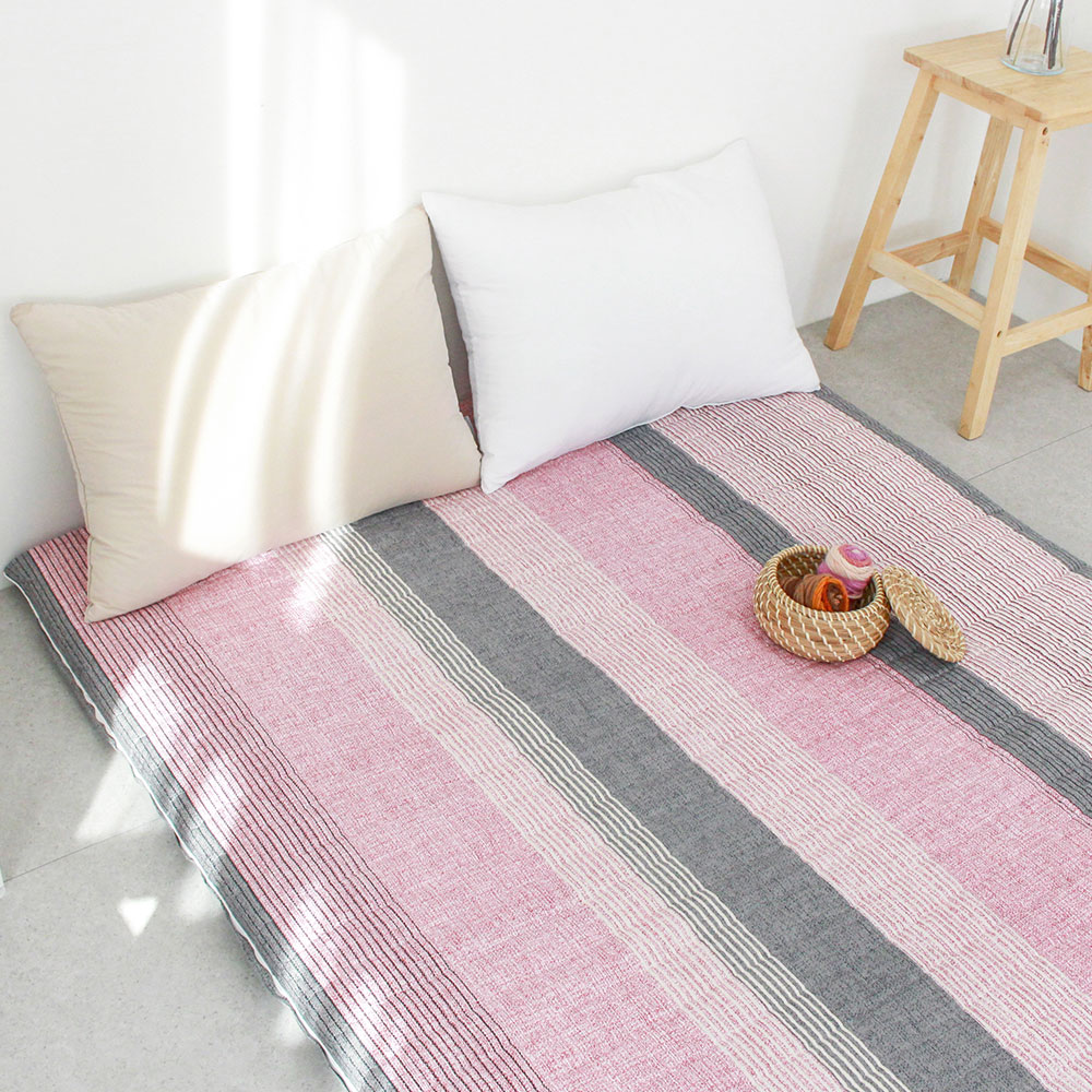 아르떼베딩 몰리 요매트(요커버+솜매트) 100%국산 순면누빔 이불 바닥요